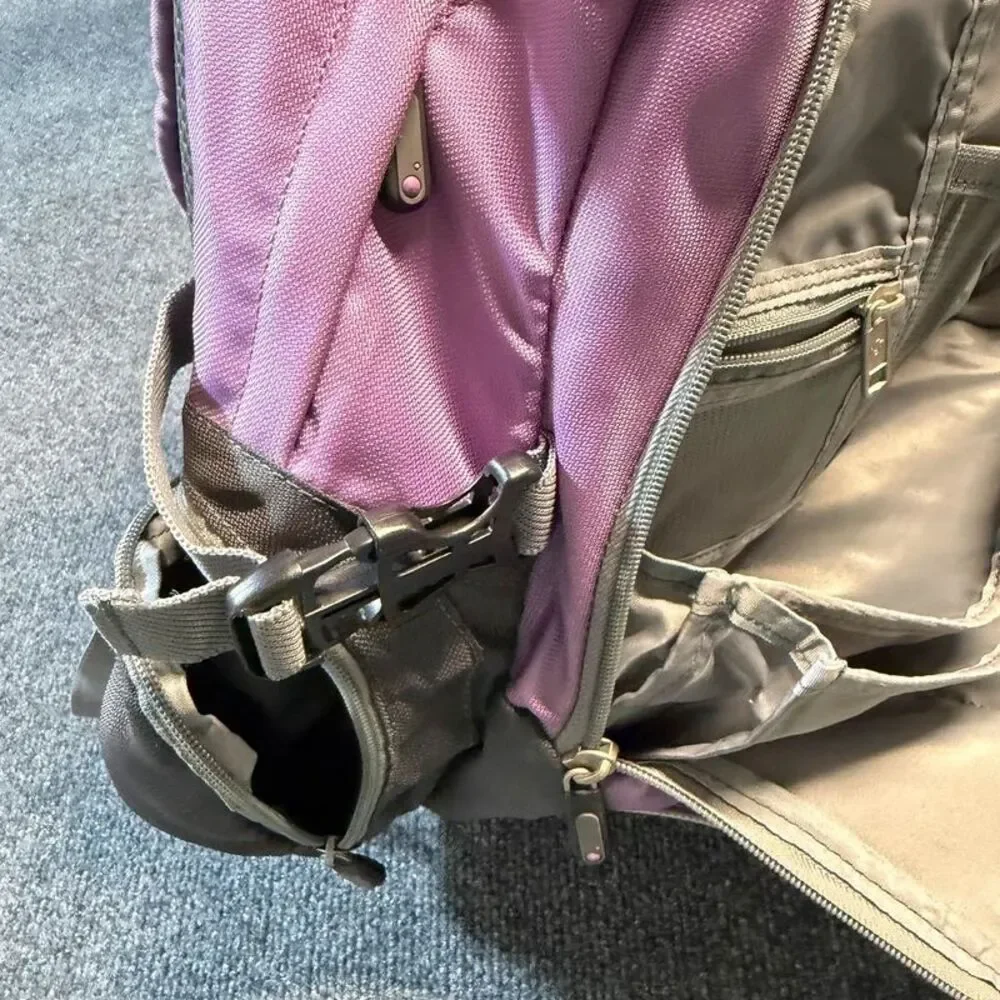 Samsonite purple backpack school laptop